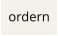 ordern